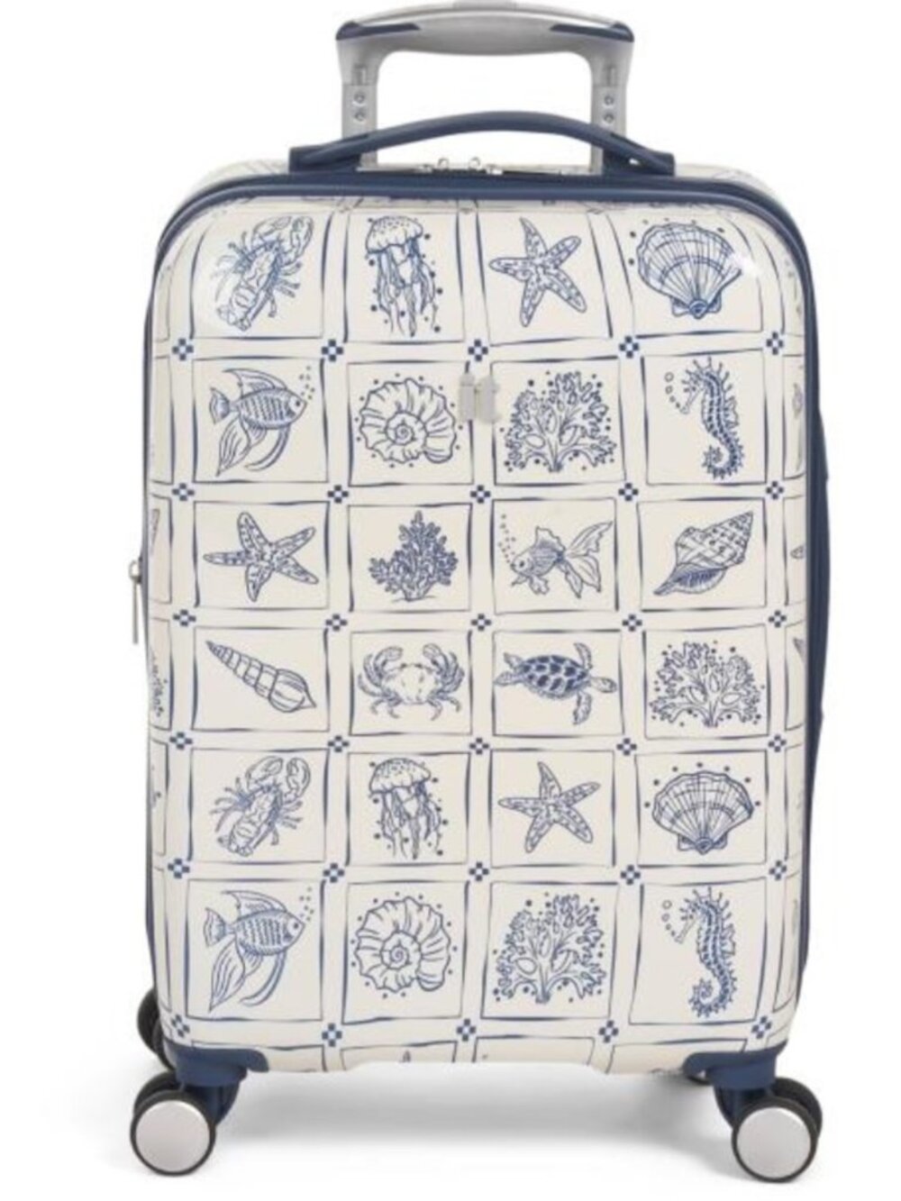 IT LUGGAGE 22in sealife stamps hardside carry-on spinner